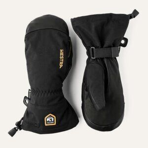 HESTRA ARMY LEATHER GORETEX MITTENS, NEW.....UNISEX SIZE 8